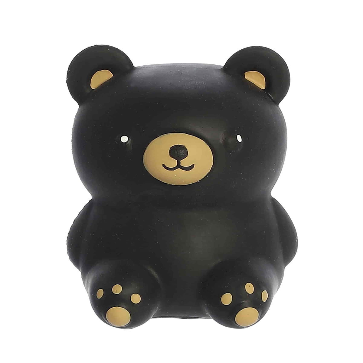 Marshmallow Cuties Black Bear Squeeze Toy