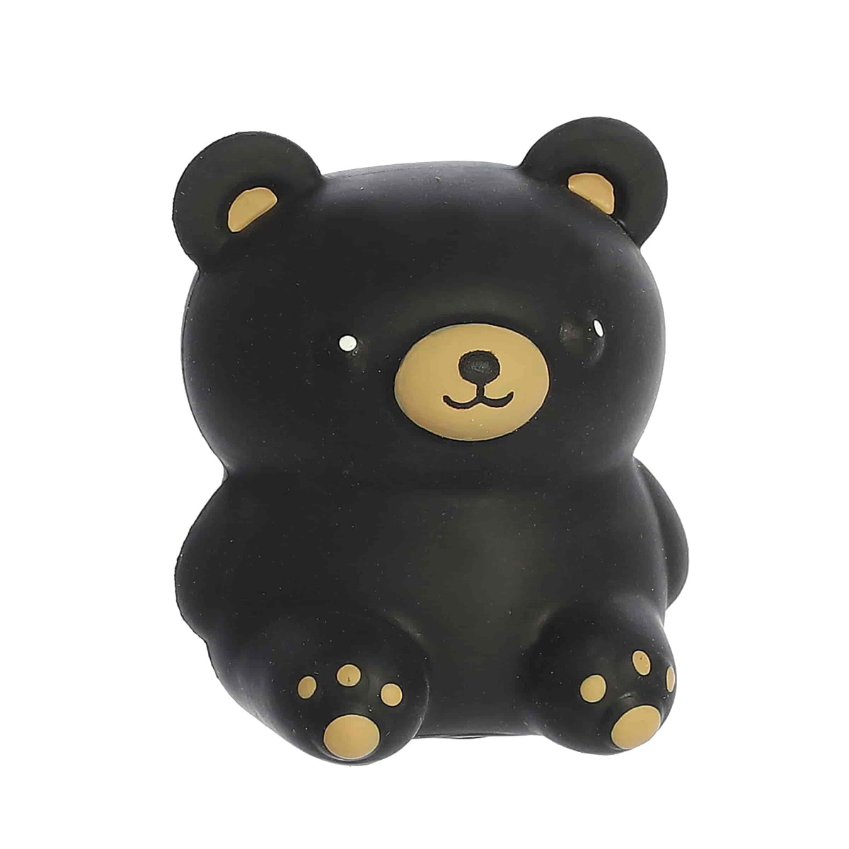 Marshmallow Cuties Black Bear Squeeze Toy