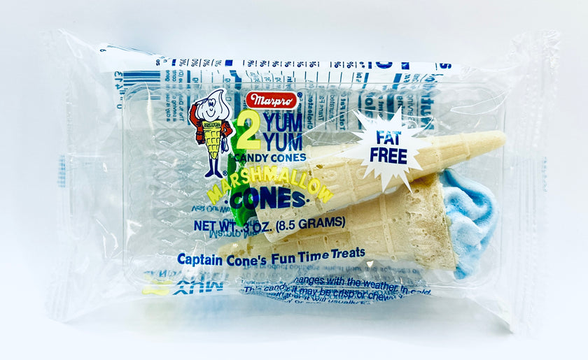 Marshmallow Yum-Yum Cone 2 Pack