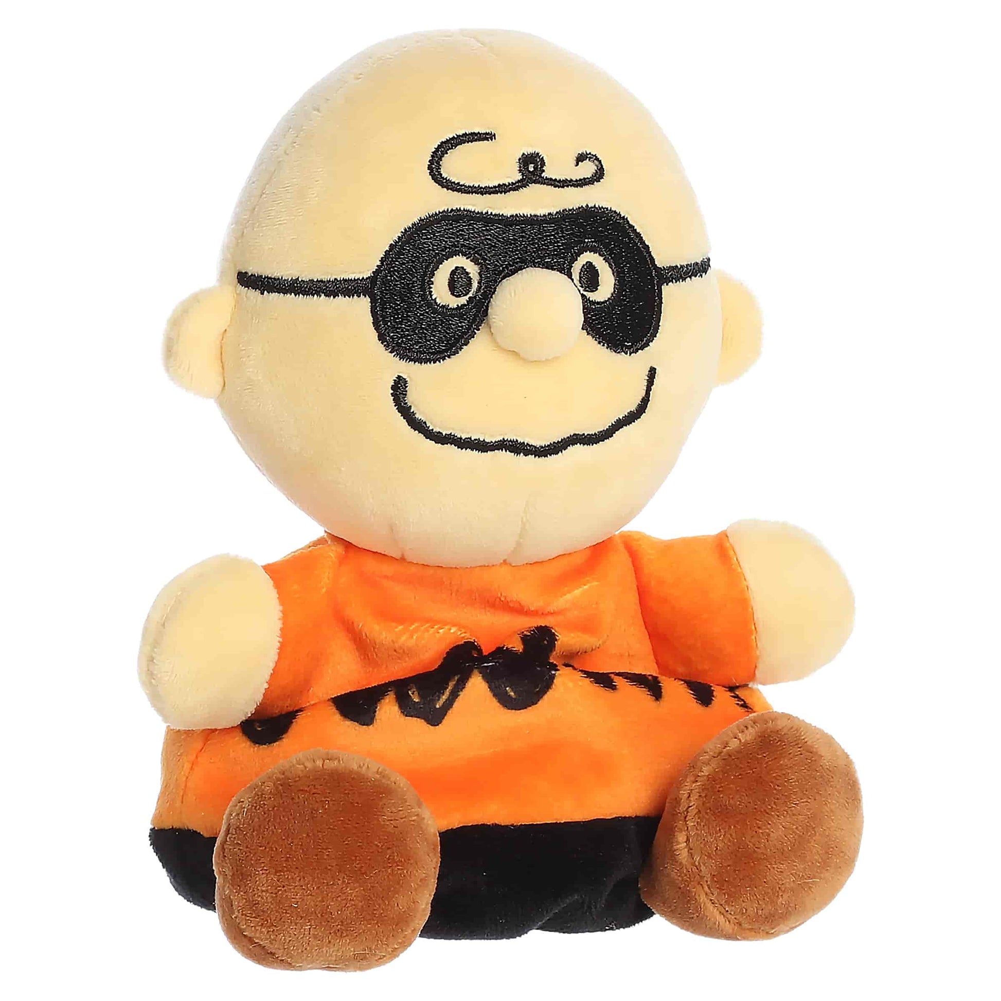 Masked Charlie Brown Palm Pals Plush 5"