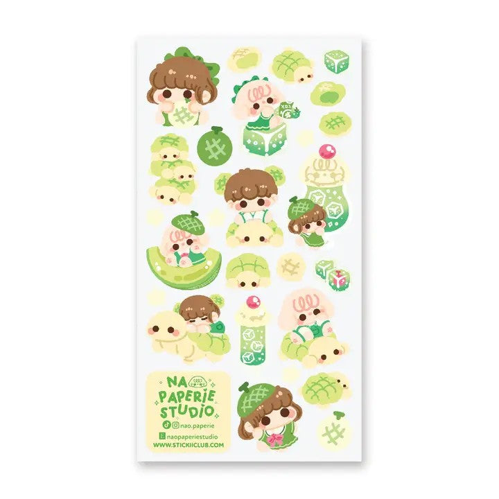 Melon Magic Sticker Sheet