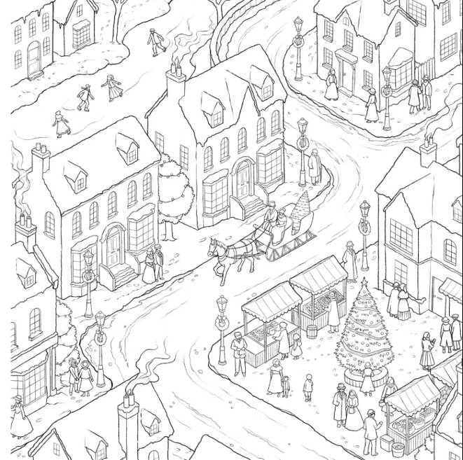 Merry Christmas Bing Crosby Coloring Book