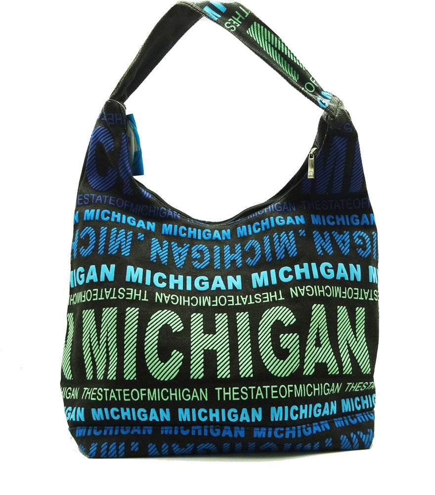 Michigan Classic Text City Bag