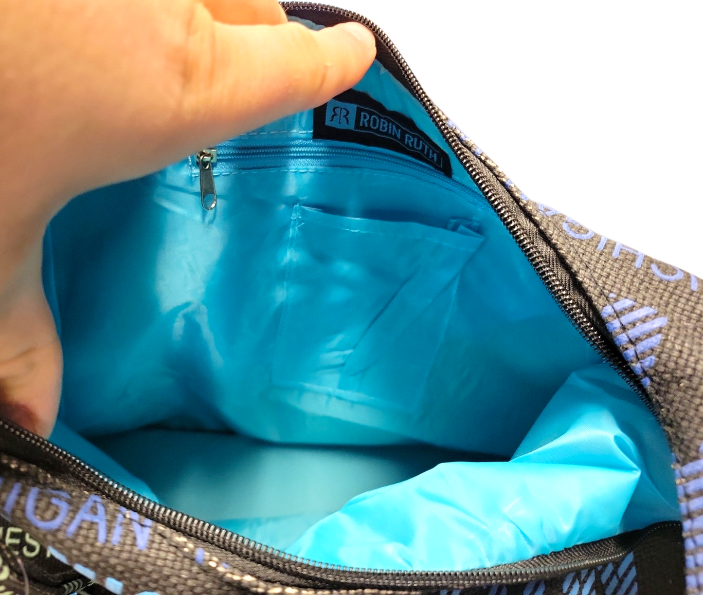 Michigan Classic Text City Bag