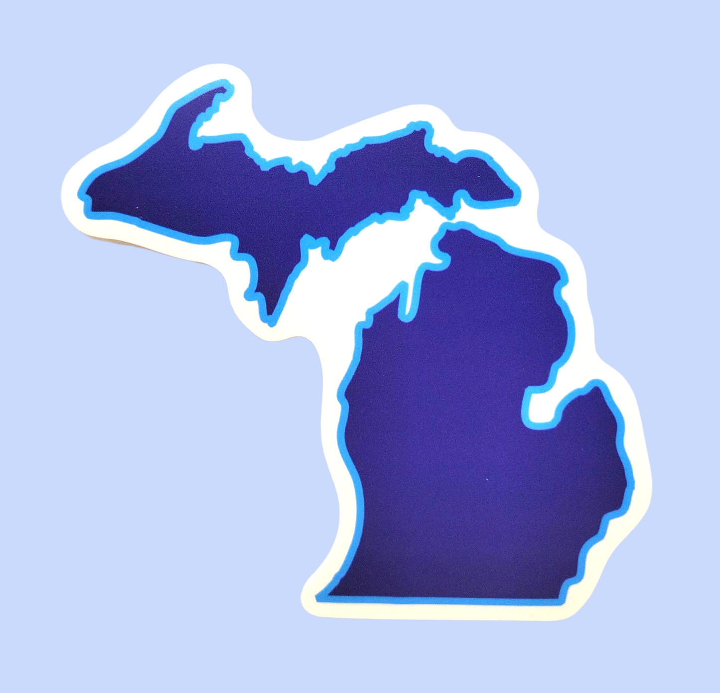 Michigan Die Cut Vinyl Sticker