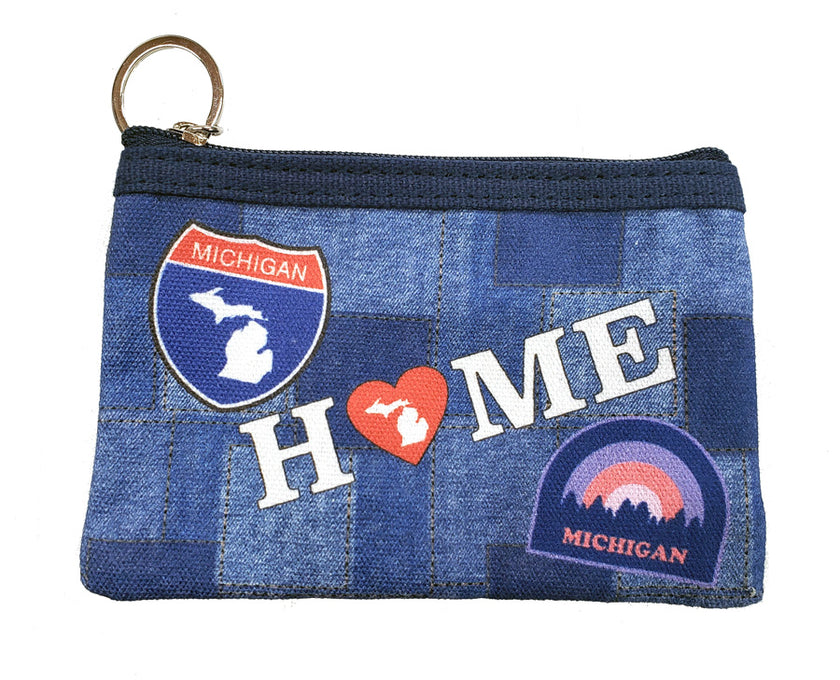 Michigan Patches Coin Purse