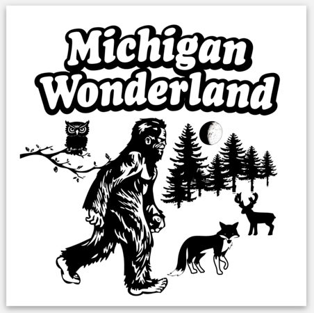 Michigan Wonderland Vinyl Sticker