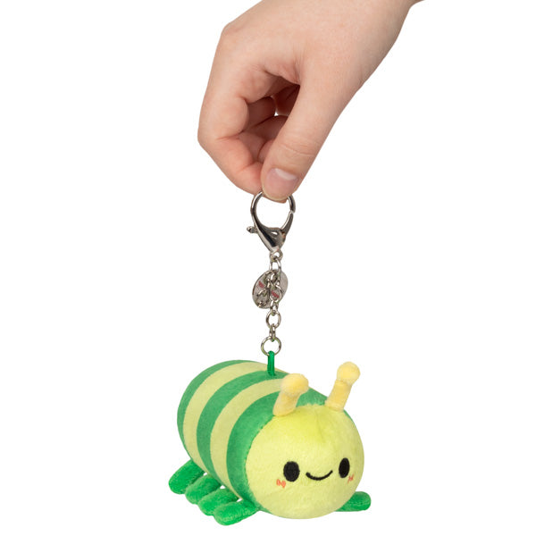 Micro Caterpillar Plush Keychain 4"
