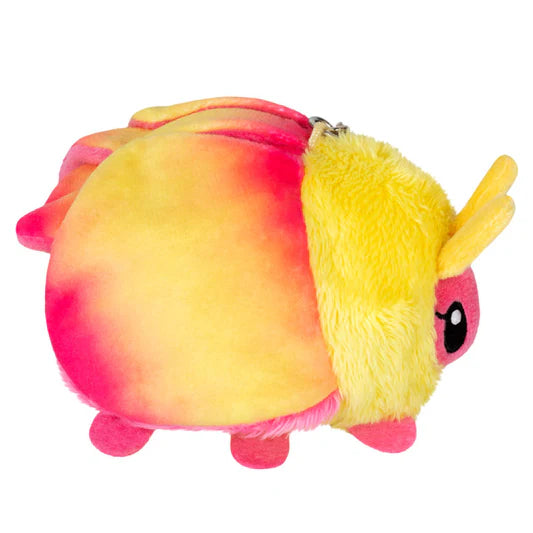Micro Rosy Maple Moth Plush Keychain 3"