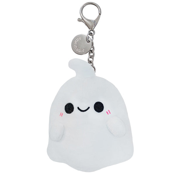 Micro Spooky Ghost Plush Keychain 3"
