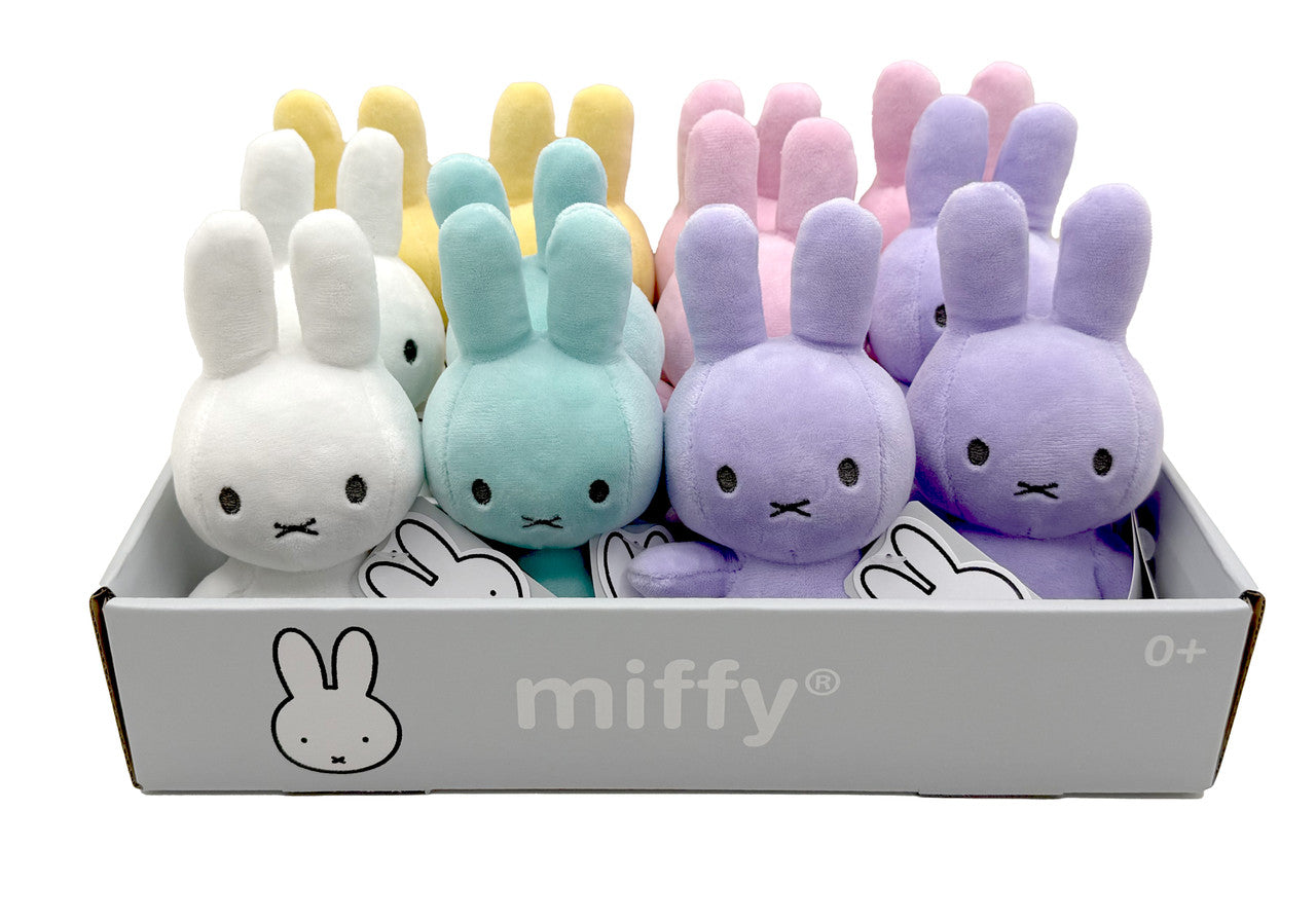 Miffy Pastel Plush 6" Assorted