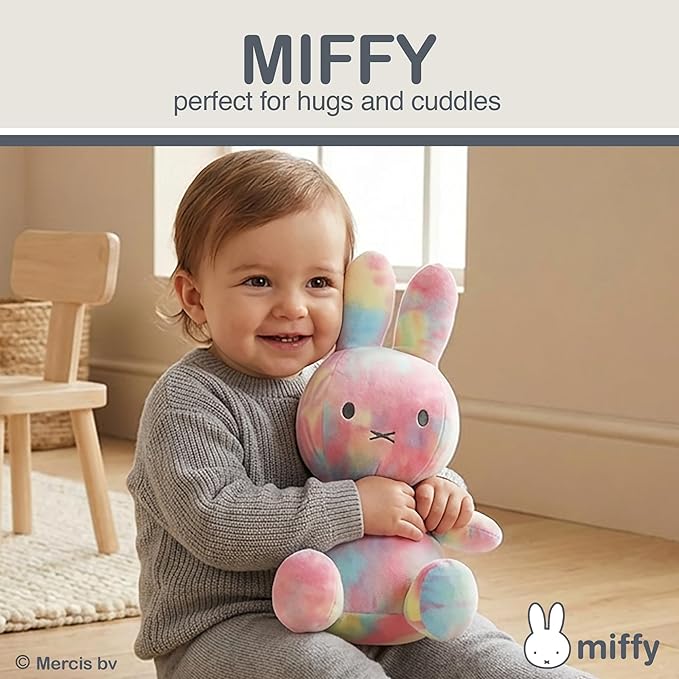 Miffy Plush 14" Tie Dye