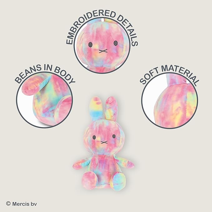 Miffy Plush 14" Tie Dye
