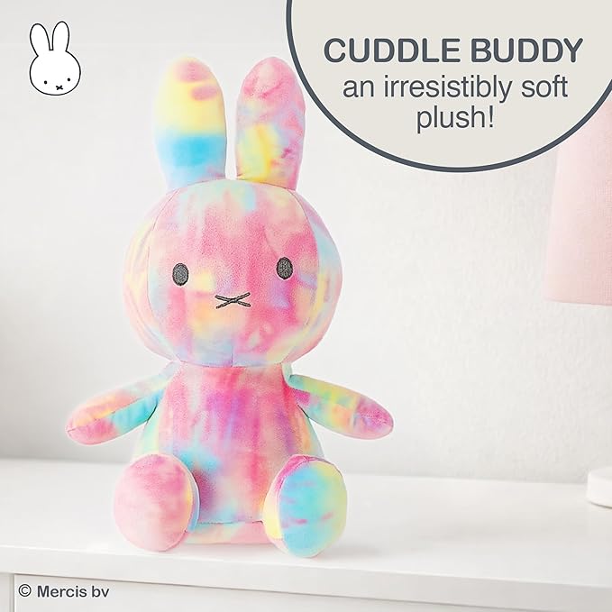 Miffy Plush 14" Tie Dye