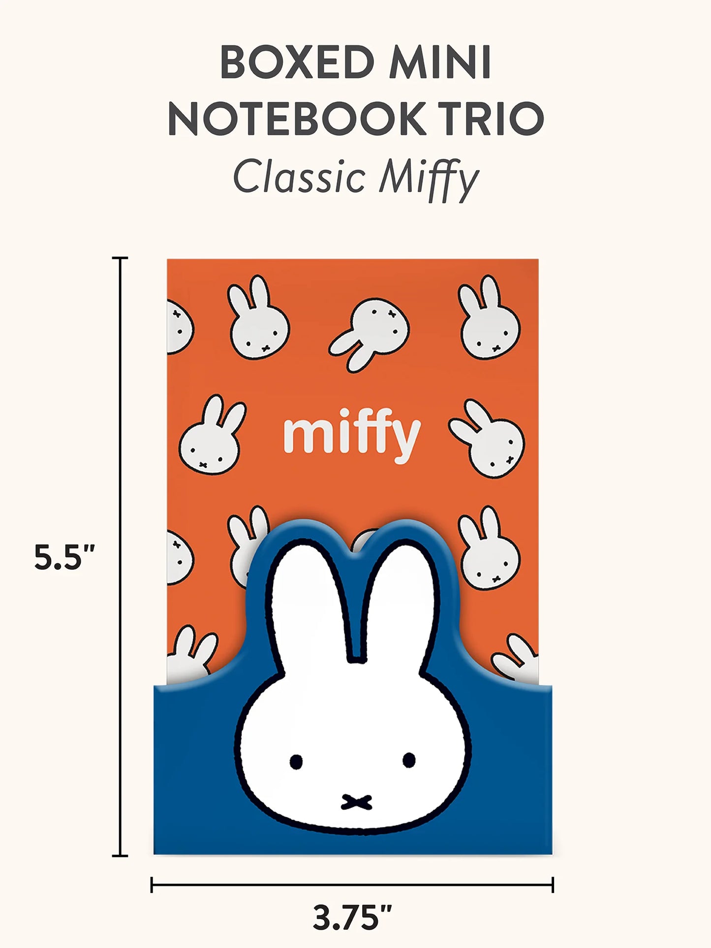 Miffy Boxed Mini Notebook Trio