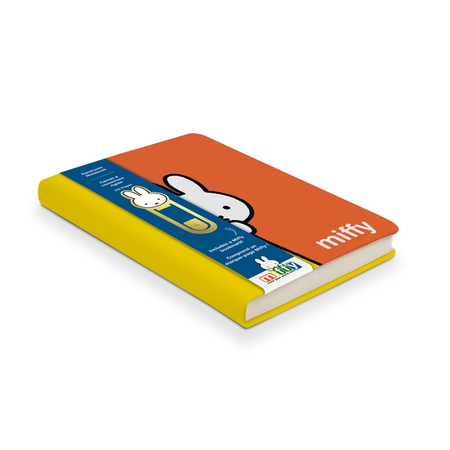 Miffy Hard Covered Journal With Enamel Bookmark