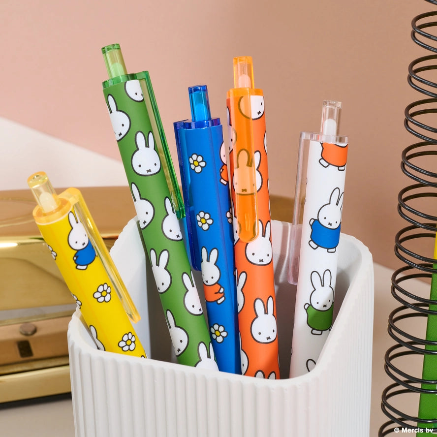 Miffy Soft Touch Gel Pen Set Of 5