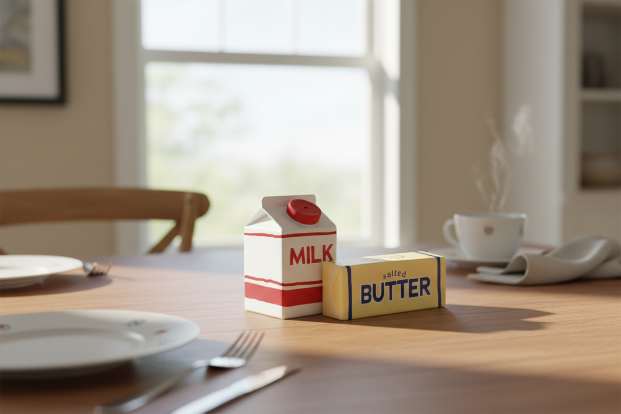 Milk & Butter Salt & Pepper Set