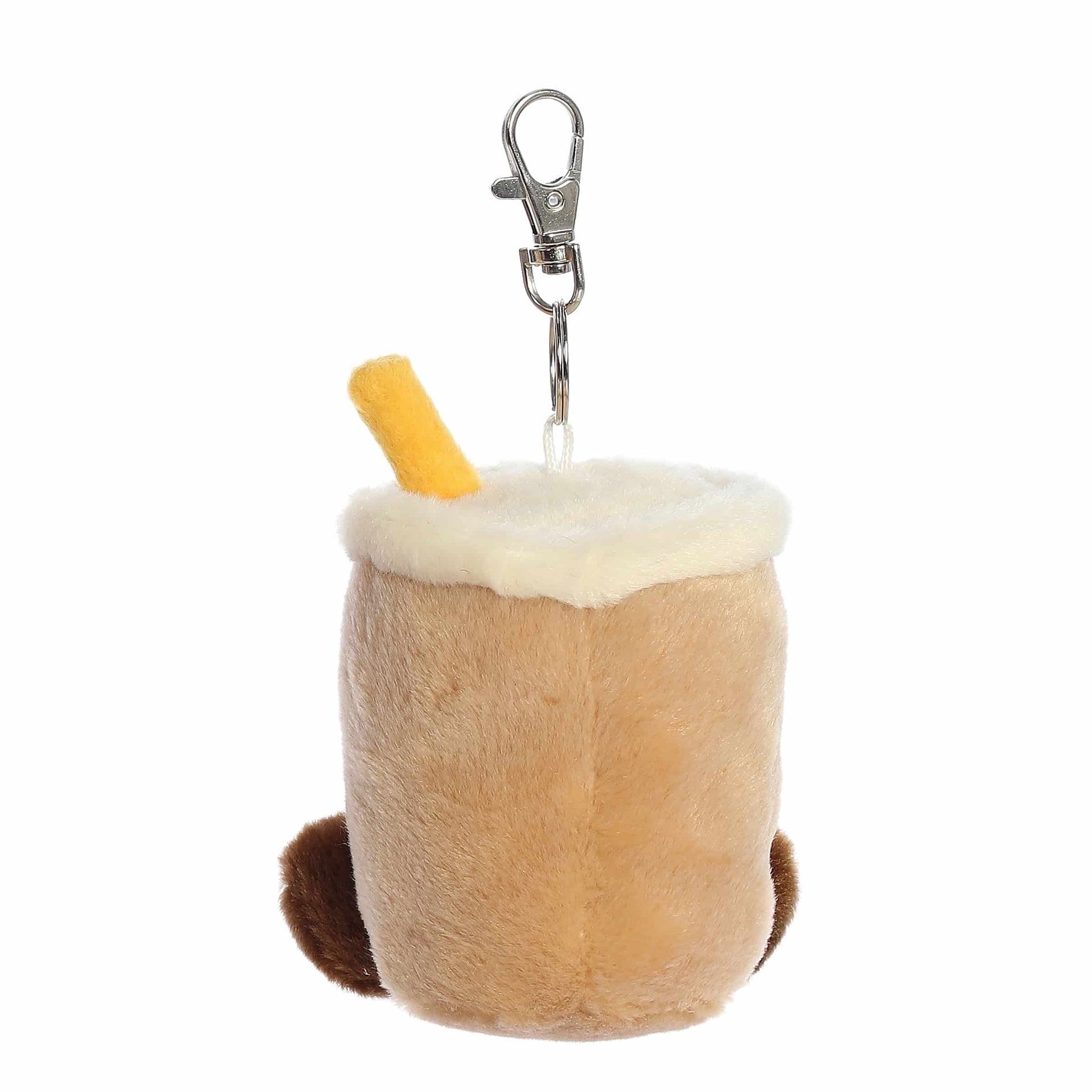 Milky Tea Boba Clip-On Palm Pals Plush 4"