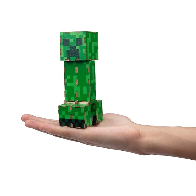 Minecraft Creeper IncrediBuilds 3D Wood Model