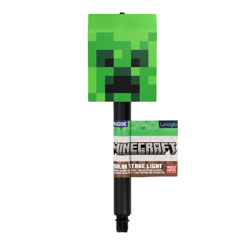 Minecraft Creeper Solar Stake Light