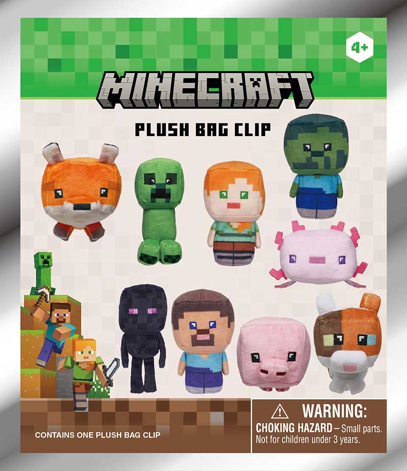 Minecraft Plush Bag Clip Blind Bag
