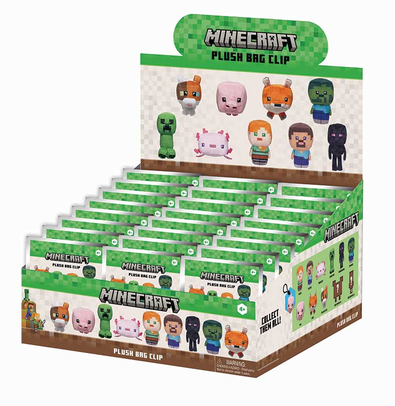 Minecraft Plush Bag Clip Blind Bag