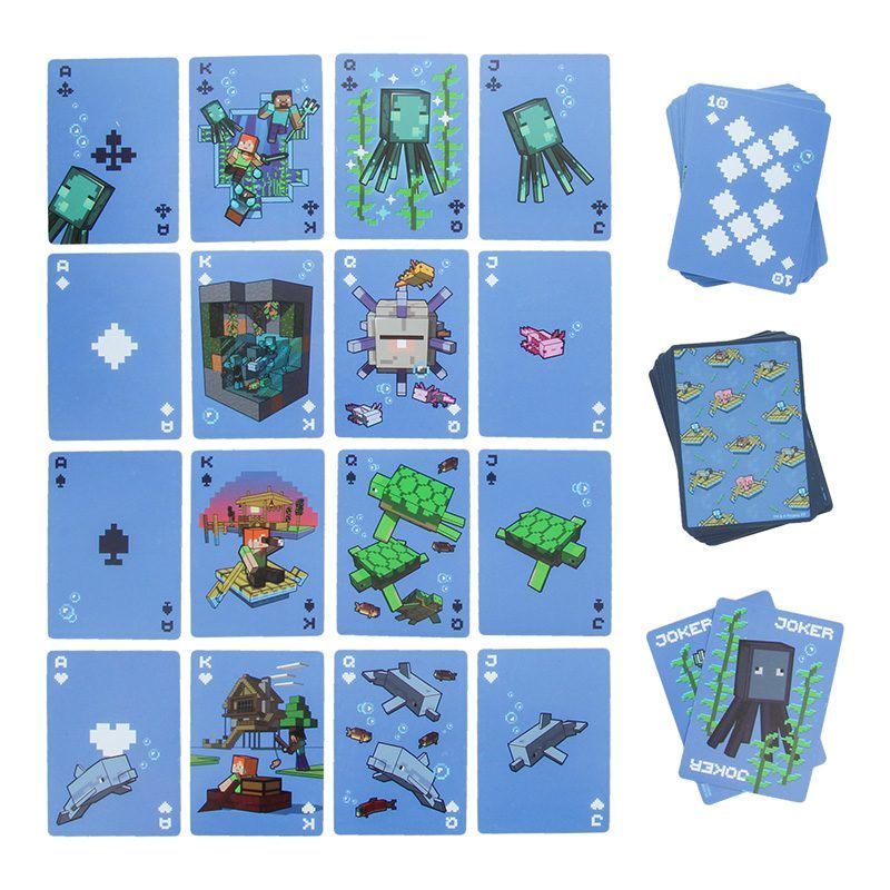 Minecraft Playing Cards Waterproof Minecraft Playing Cards Waterproof