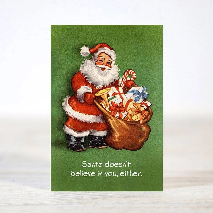Mini 12 Days of Sarcastic Christmas Set Of 12 Card Pack