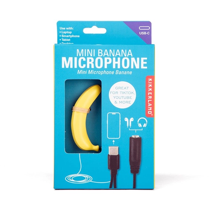 Mini Banana Microphone