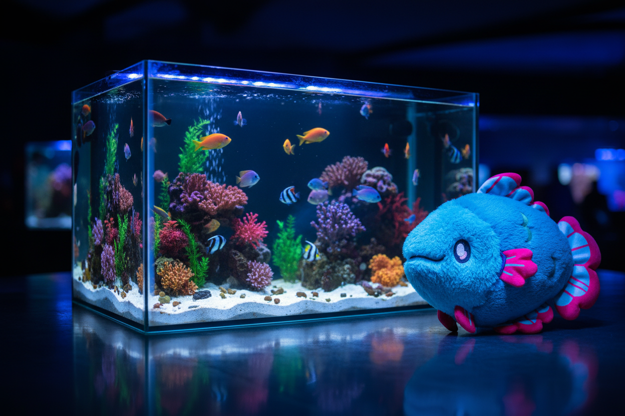 Mini Betta Fish Plush 9"