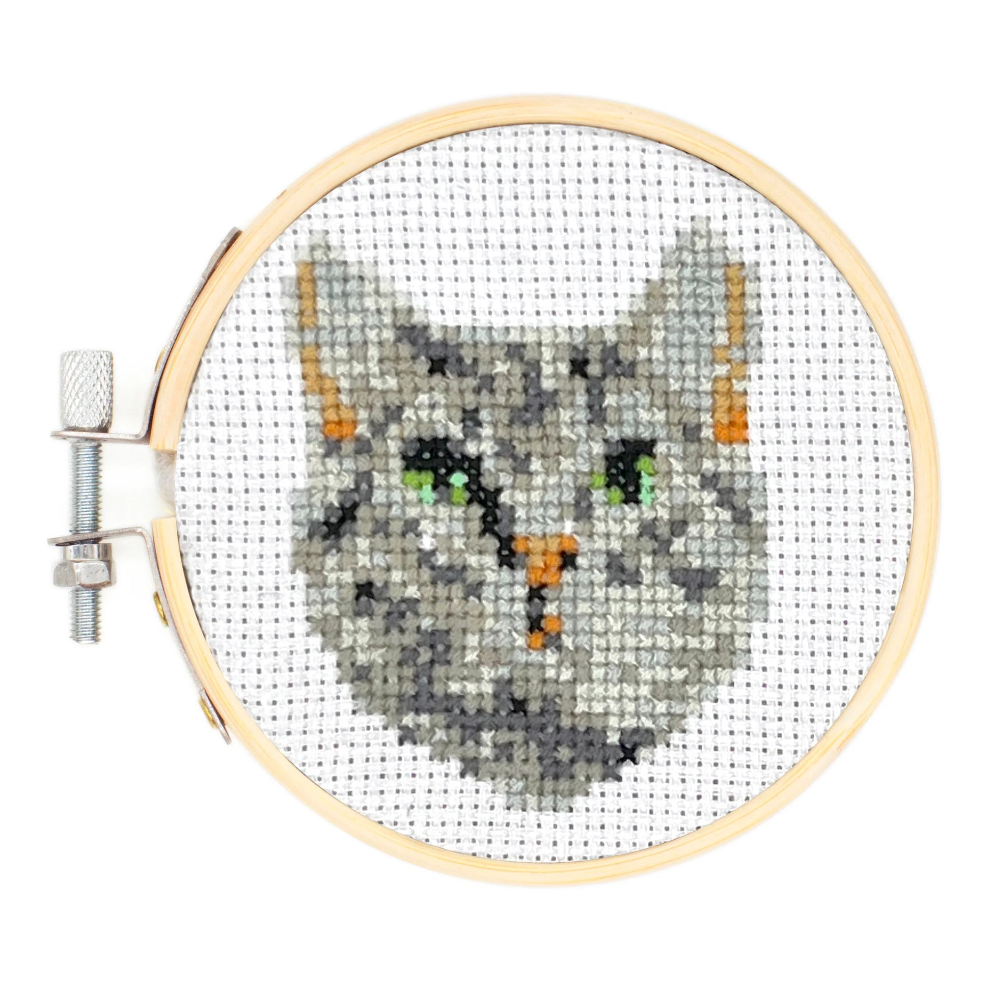 Mini Cat Embroidery Kit