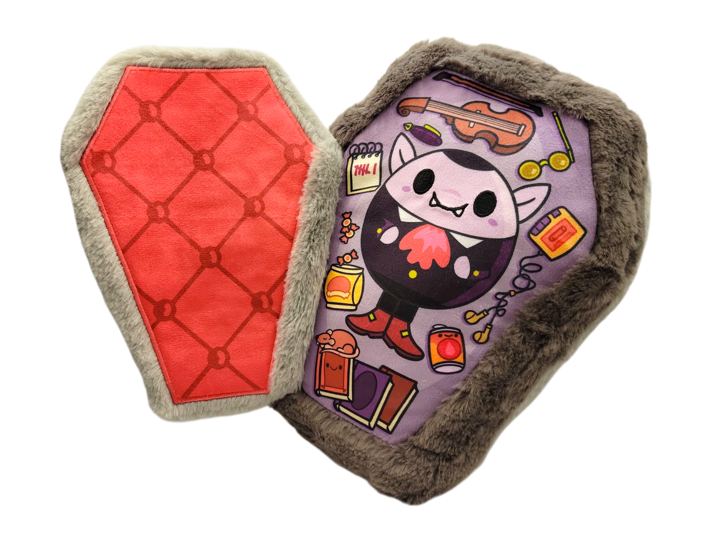 Mini Coffin Plush 9"