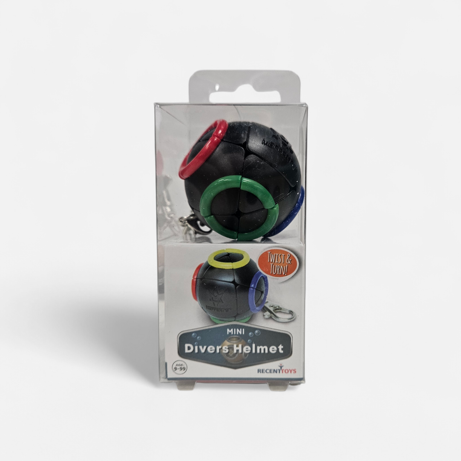 Mini Divers Helmet Game Keychain