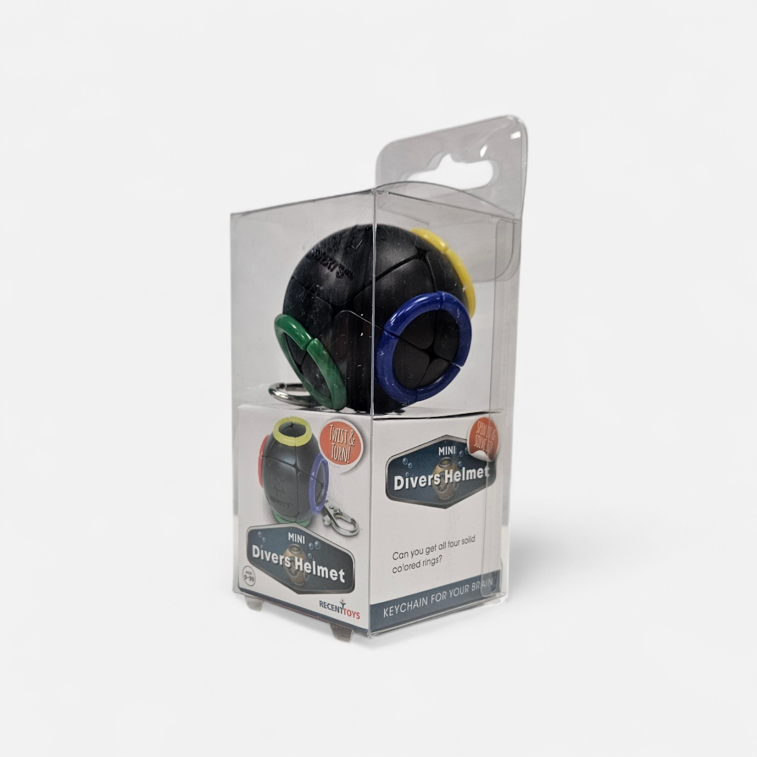 Mini Divers Helmet Game Keychain