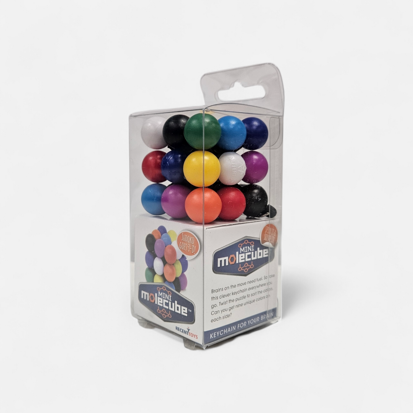Mini Molecube Game Keychain
