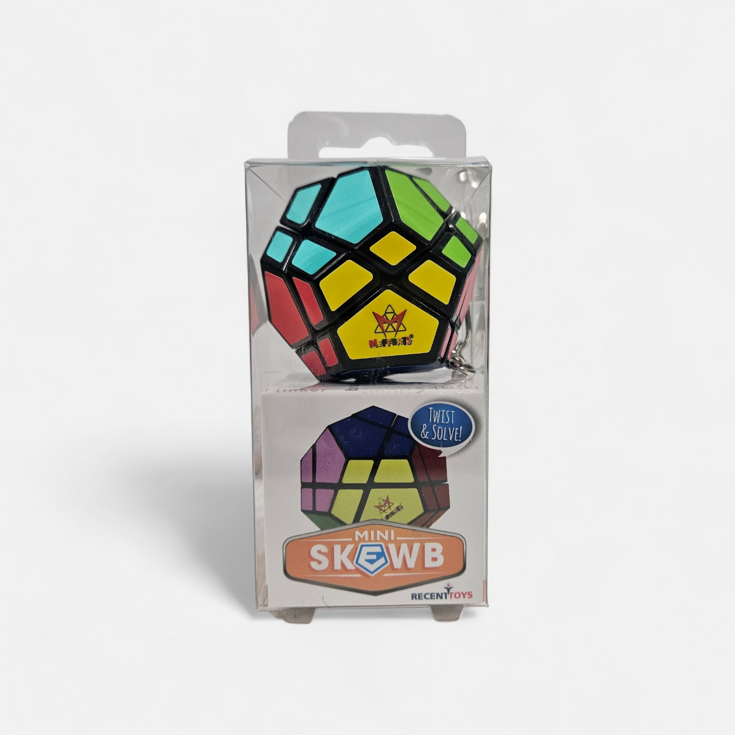 Mini Skewb Game Keychain