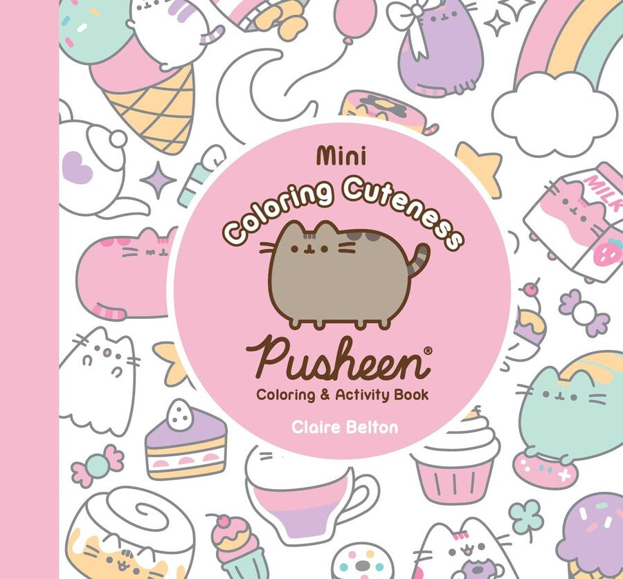 Mini Coloring Cuteness Pusheen Coloring & Activity Book