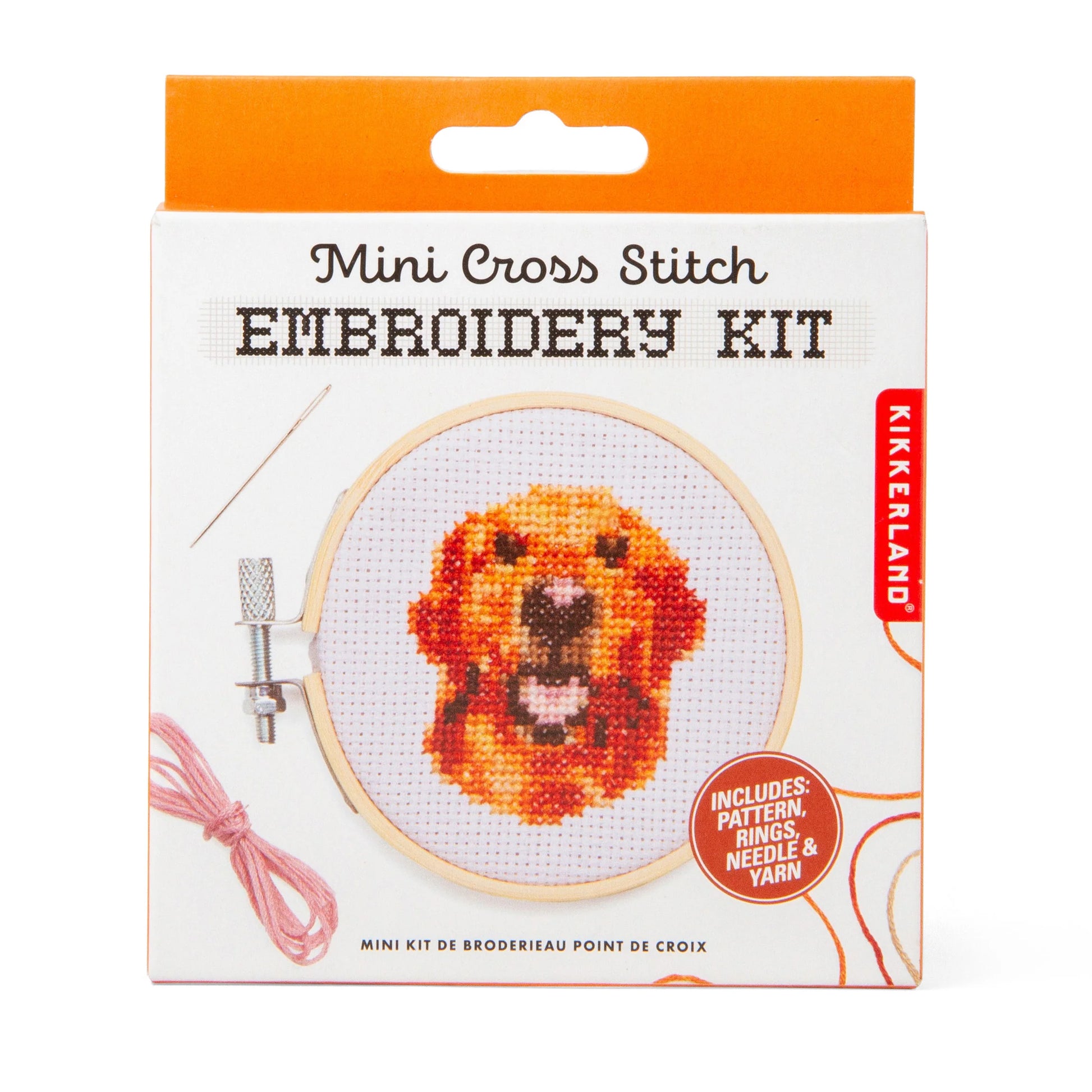 Mini Dog Cross Stitch Embroidery Kit