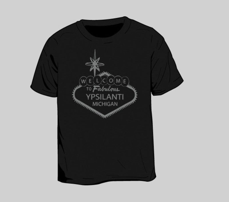 Fabulous Ypsilanti Kid's T-Shirt Black