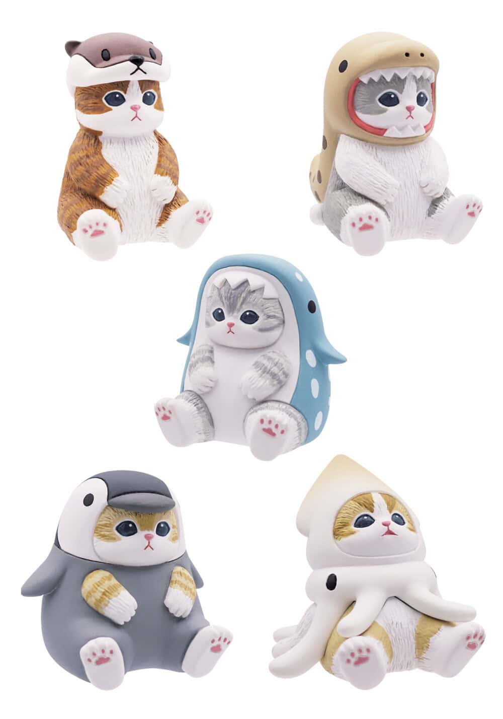 Mofusand Marine Life Meow Sitting Pose Blind Box