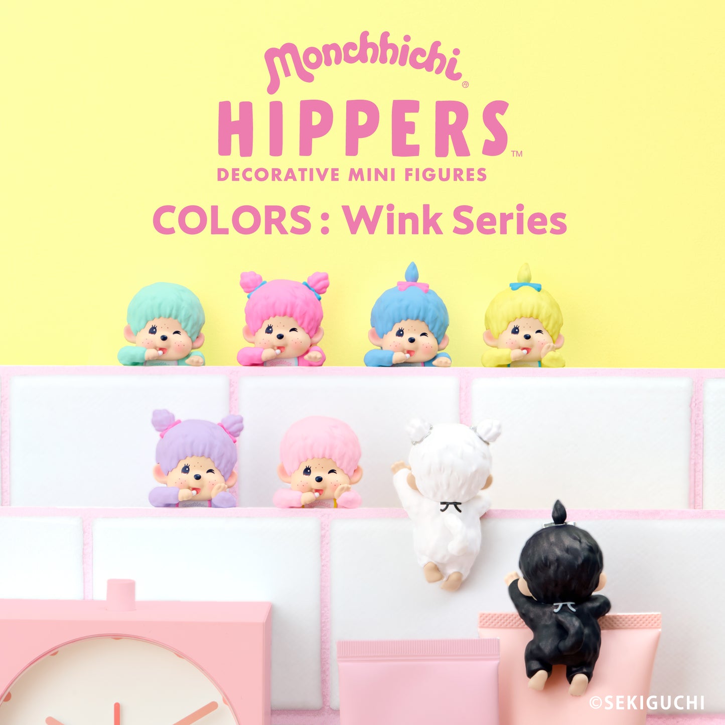 Monchhichi Wink Series Hippers Mini Figure Blind Box