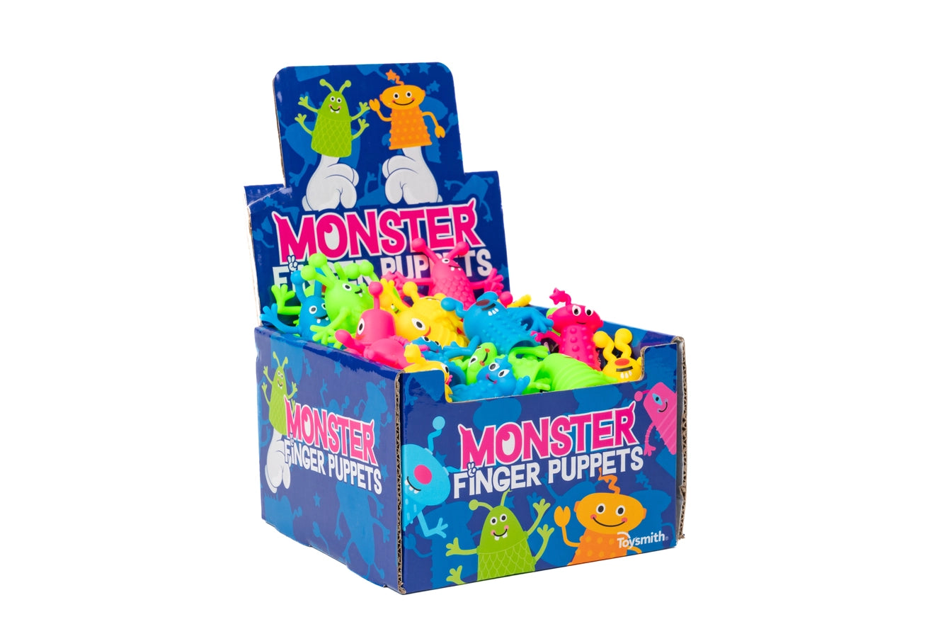 finger monsters Toysmith Monster Finger Puppets Green