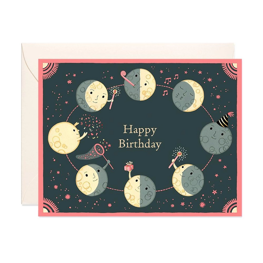 Card Moon Phase Birthday