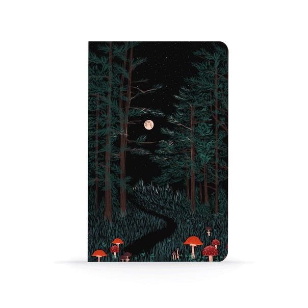 Moonrise Forest Medium Notebook