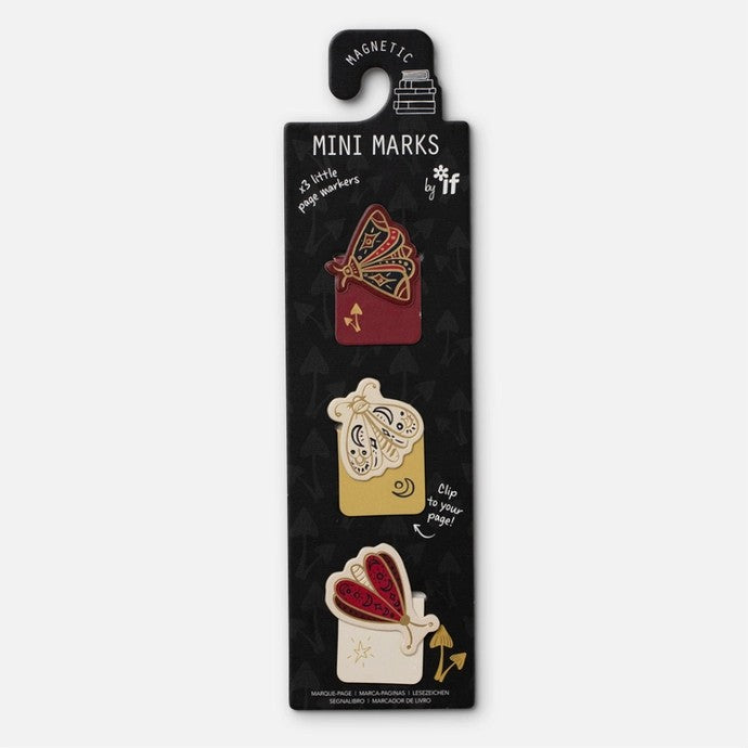 Moth Magnetic Bookmarks