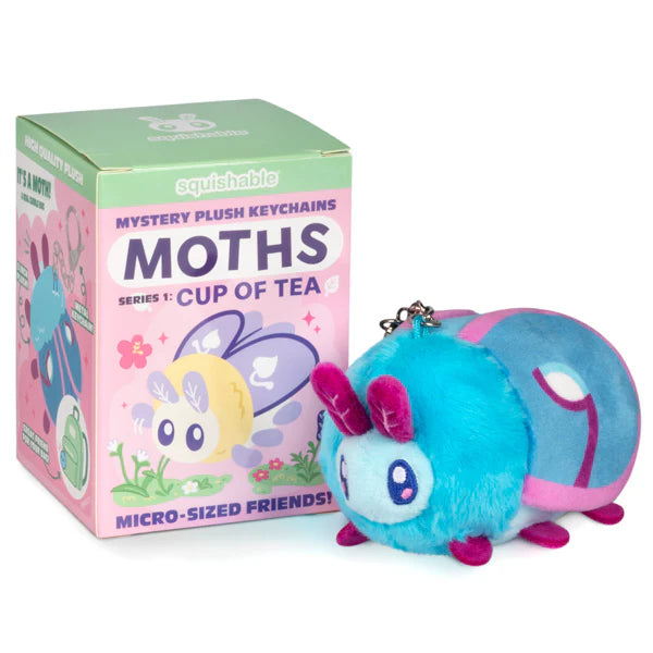 Moths Mystery Plush Keychain Blind Box Series 1: Cup Of Tea