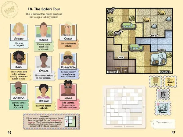 Murdoku 80 Murder Mystery Logic Puzzles Vol. 3