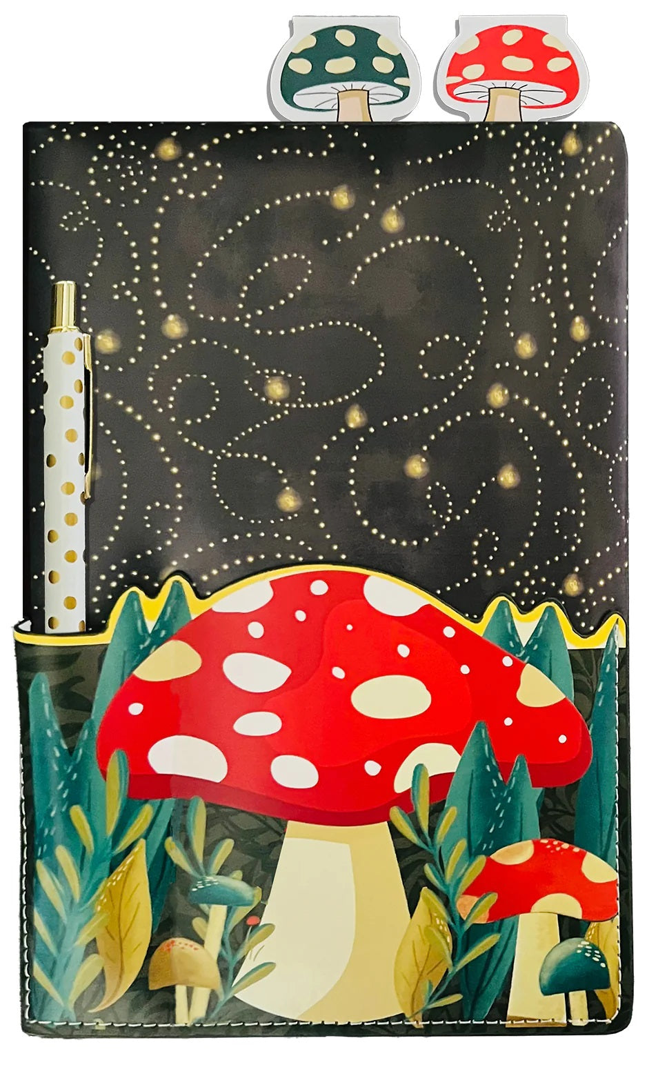 Mushroom Garden Pocket Journal