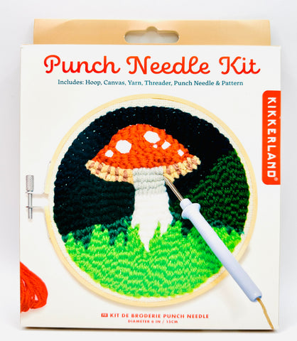 Mushroom Punch Needle Kit – www.shoptherocket.com
